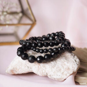 EVIL EYE + BLACK tourmaline