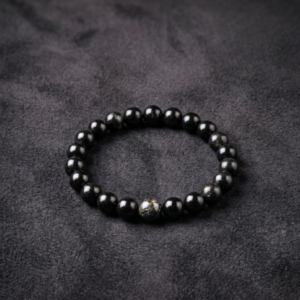 BLACK TORMALINE CRYSTAL BRACELET