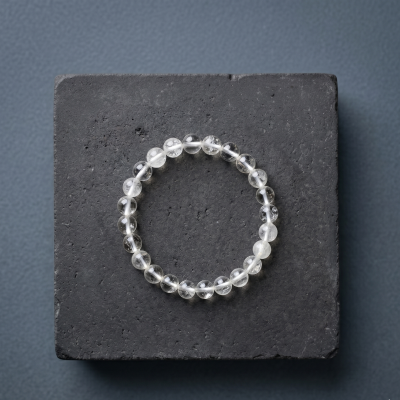 CLEAR QUARTZ BRACELET