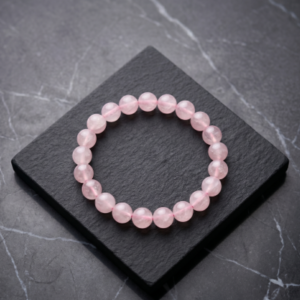 ROSE QUARTZ CRYSTAL BRACELET