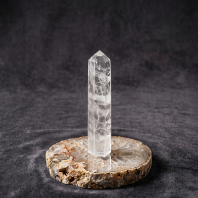 CLEAR QUARTZ TOWER 3 INCH