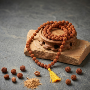 RUDRAKS 5 MUKHI 108 BEADS MALA