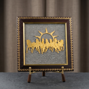 7 HORSE PYRITE FRAME