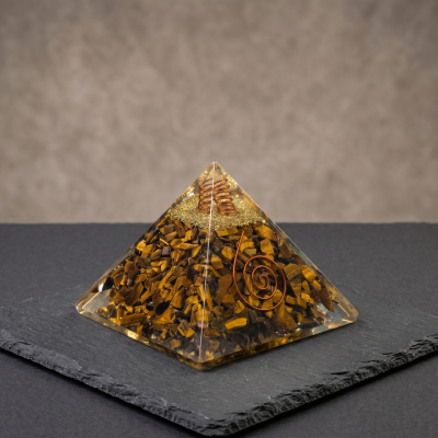 TIGER EYE PYRAMIDS