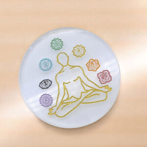 SELENITE PLATE 4 INCH