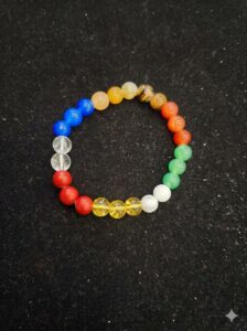 7 CHAKRA CRISTAL BRACLETS