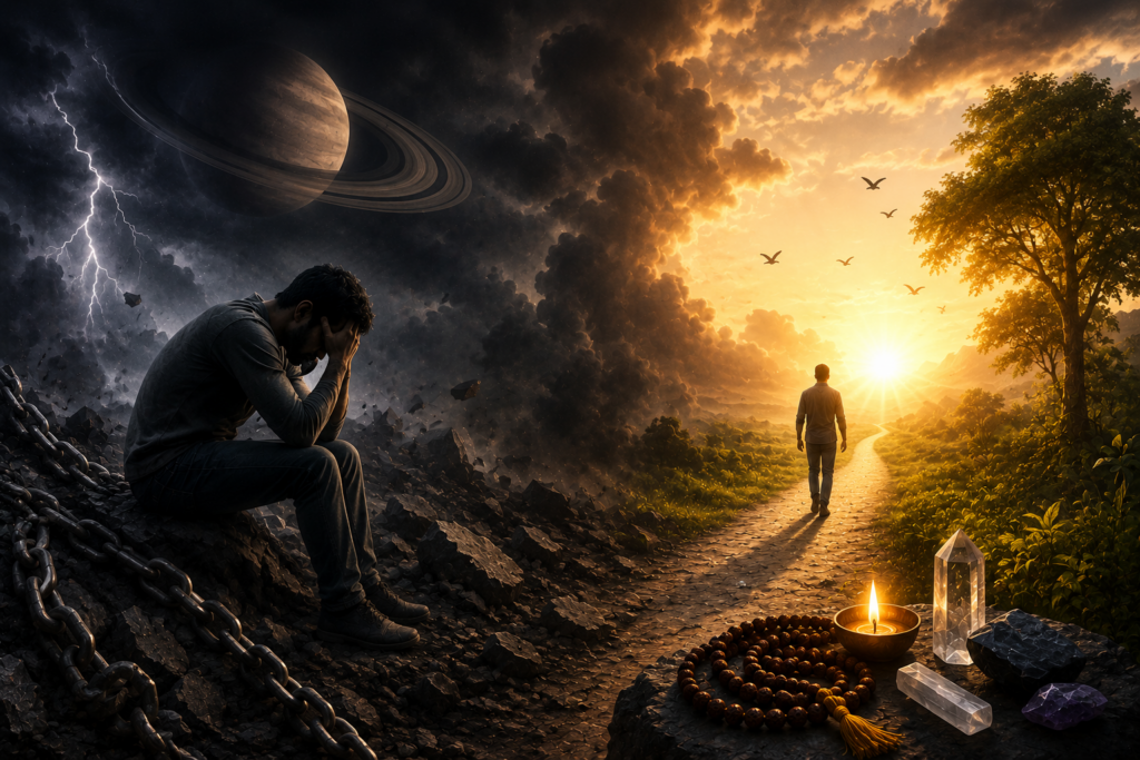 Constant Obstacles, Financial Problems, and Mental Stress? It Could Be the Effect of Saturn’s Negative Influence