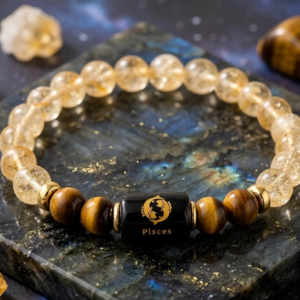 PISCES ZODIAC CRYSTAL BRACELET