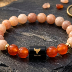 TAURUS ZODIAC CRYSTAL BRACELET