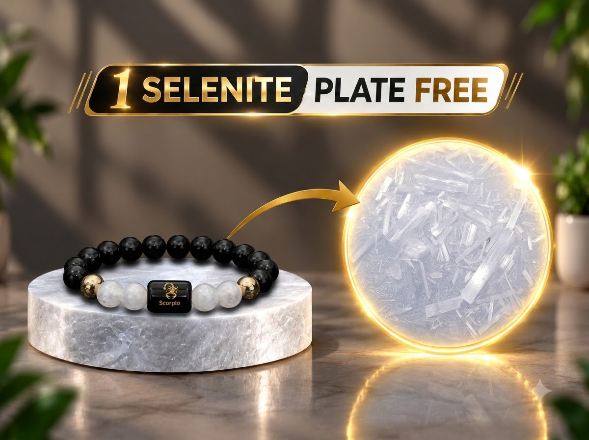 SCORPIO ZODIAC CRYSTAL BRACELET