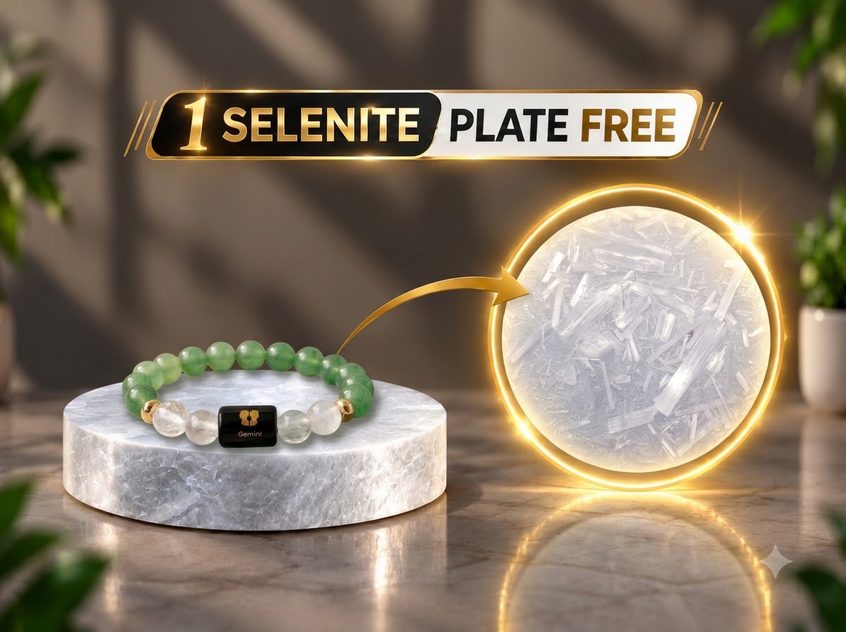 GEMINI ZODIAC CRYSTAL BRACELET
