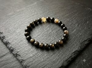 BLACK AGATE BRACELET