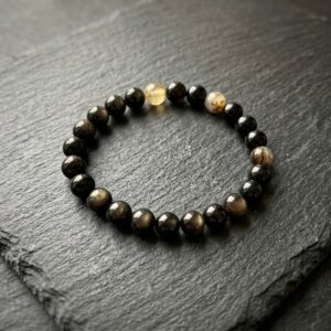 BLACK AGATE BRACELET
