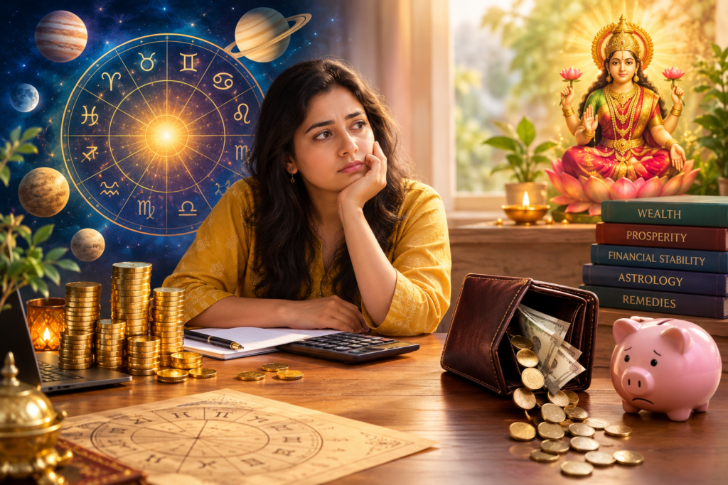 Why Does Money Come but Never Stay? Astrological Reasons for Financial Instability